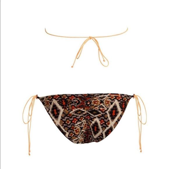 LEZARD BATIK CAVIAR PRINT BIKINI SET 2 pieces NWOT‎ - Picture 3 of 8